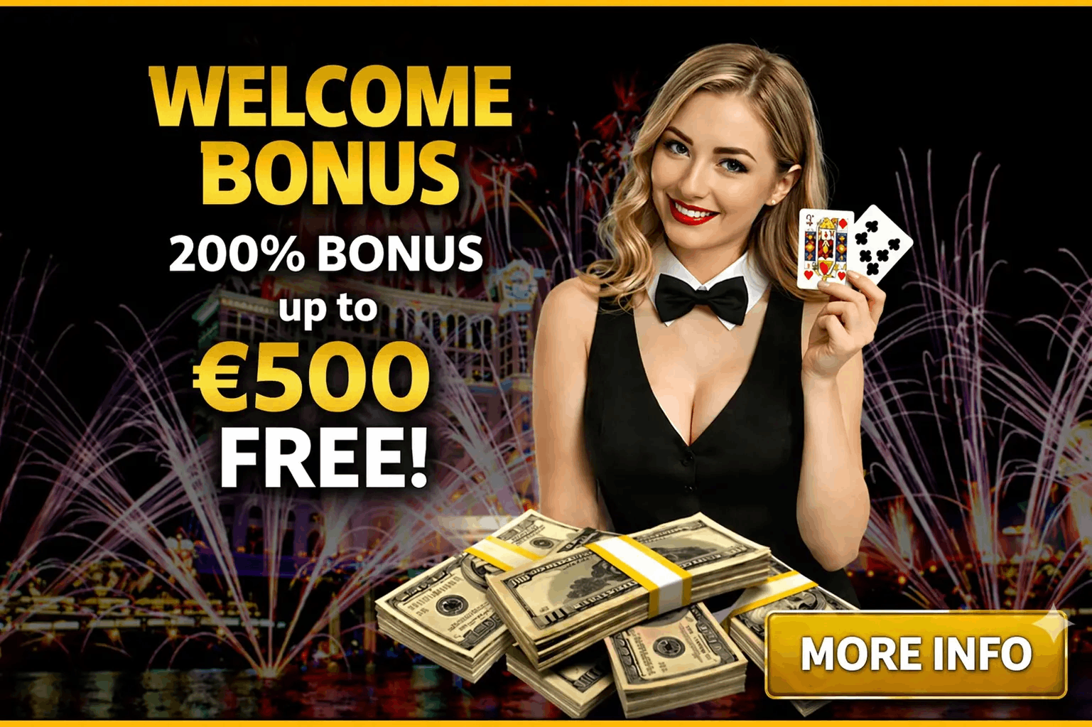 WELCOME BONUS